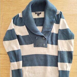 Banana Republic Blue/Grey Sweater